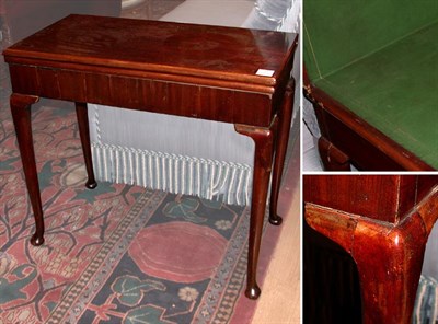 Lot 426 - George II Mahogany Card Table