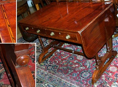 Lot 405 - Regency Mahogany Sofa Table