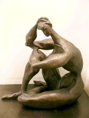 Lot 6 - Doris Caesar American, 1893-1971 SEATED WOMAN...