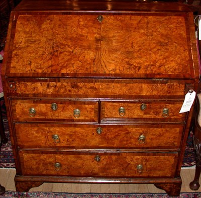 Lot 243 - George II Walnut Bureau