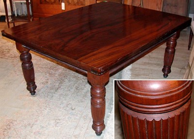 Lot 159 - Victorian Style Mahogany Library Table
