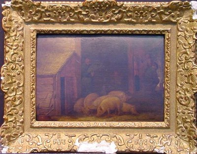 Lot 39 - Circle of David Teniers, the Younger BARN...