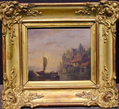 Lot 103 - Jacobus van der Stok Dutch, 1794-1864 VILLAGE...