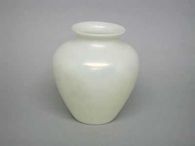 Lot 195 - Steuben Calcite Glass Vase Signed.