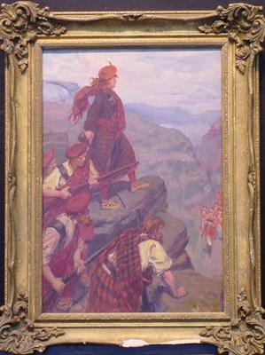 Lot 79 - Alexander Rosell British, 1859-1922 THE AMBUSH...