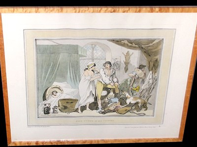 Lot 94 - Thomas Rowlandson FOUR O'CLOCK IN TOWN and...