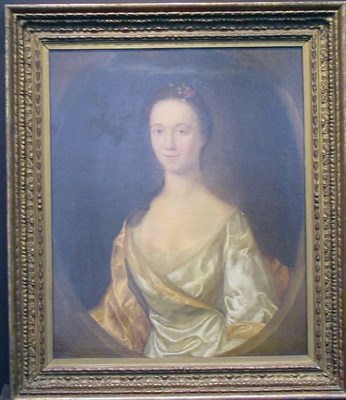 Lot 82 - Circle of Thomas Hudson PORTRAIT OF A WOMAN...