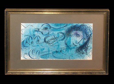 Lot 102 - Marc Chagall THE FLUTE PLAYER (MOURLOT 197)...