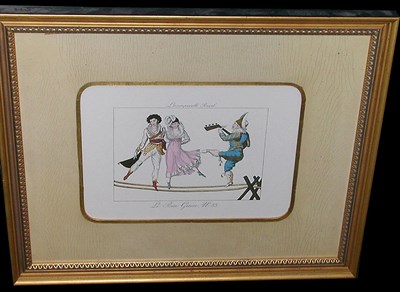Lot 88 - French School LE BON GENRE Two...