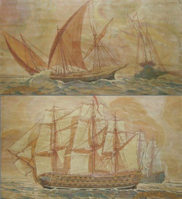 Lot 6 - French School? 20th Century FELOUQUE and LE...