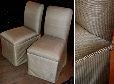 Lot 314 - Set of Eight Upholstered Side Chairs