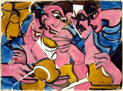 Lot 83 - Grace Hartigan American, b.1922 THE ARTISANS...