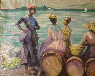 Lot 195 - Christina Morton 1891-1957 WEST INDIAN WOMEN...