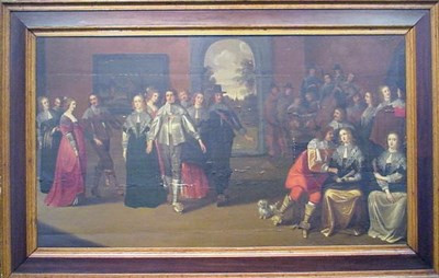 Lot 34 - Circle of Anthonie Palamedez MUSICAL PARTY Oil...