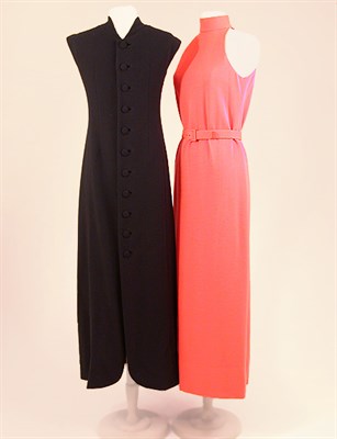 Lot 525 - Two Norell Sleeveless Casual Evening Dresses
