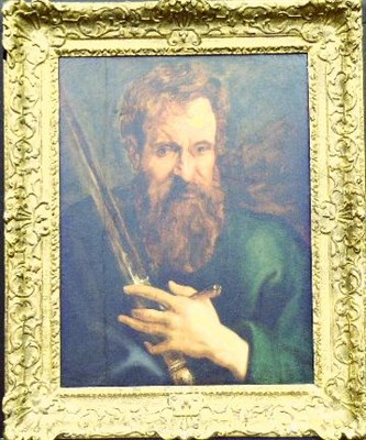Lot 75 - Studio of Sir Anthony van Dyck THE APOSTLE...