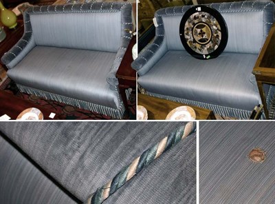 Lot 419 - Pair of Victorian Style Upholstered Settees