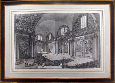 Lot 95 - Giovanni B. Piranesi VEDUTA DEL ROMANO...