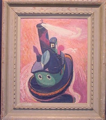 Lot 93 - Gregorio Prestopino American, 1907-1984 GREEN...