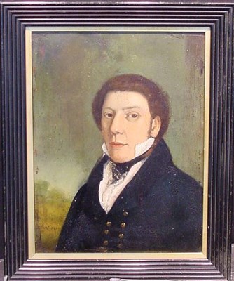 Lot 101 - British School 19th Century PORTRAIT OF A MAN...