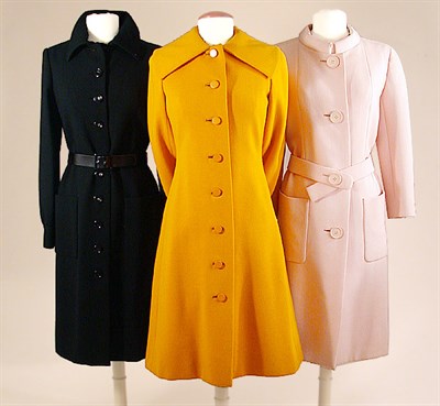 Lot 532 - Three Norell Wool Coats