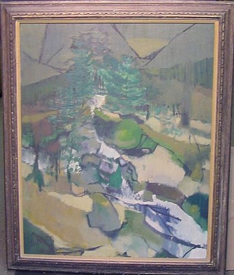 Lot 21 - di Giorgio 20th Century MOUNTAIN PINES Signed...