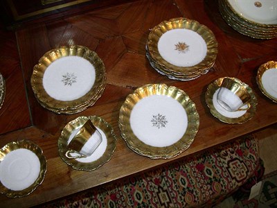 Lot 287 - Assembled Group of Limoges Gilt Decorated...