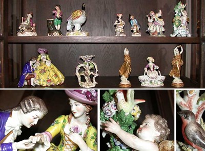 Lot 284 - Miscellaneous Group of Continental Porcelain...