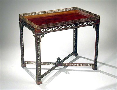 Lot 295 - George III Mahogany Silver Table Late 18th...