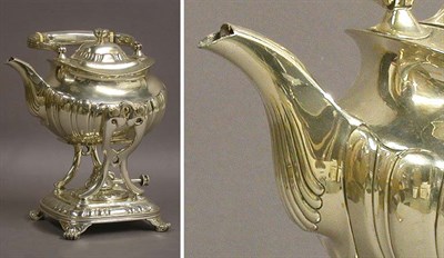Lot 478 - Tiffany & Co. Sterling Silver Kettle on Stand...