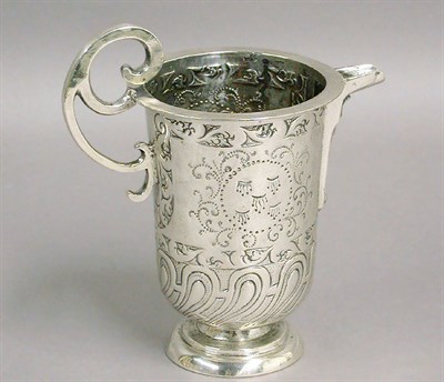 Lot 289 - Continental Baroque Style Silver Pitcher Of...