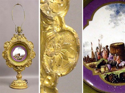 Lot 176 - Continental Baroque Style Gilt-Wood and...