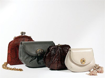 Lot 868 - Four Judith Leiber Mini-Shoulder Bags