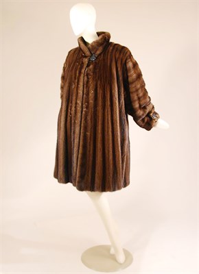 Lot 734 - Yves St. Laurent Mink Swing Coat