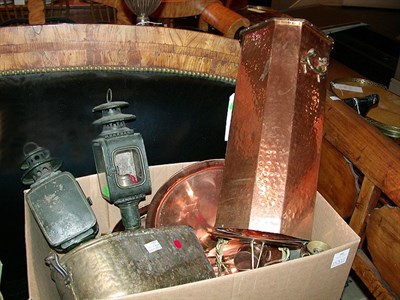 Lot 182 - Group of Decorative Quality Brass and Copper...