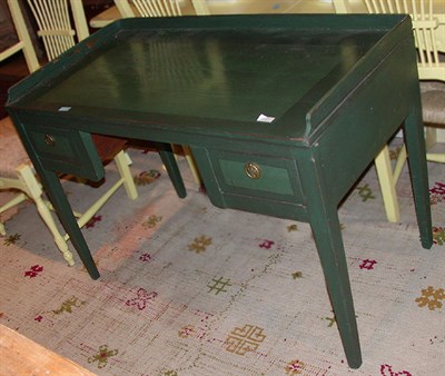 Lot 213 - Country Painted Desk