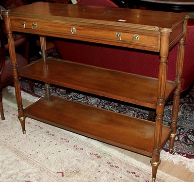 Lot 436 - Louis XVI Style Walnut Server Baker