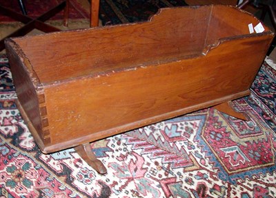 Lot 269 - Federal Pine Child's Cradle Length 37 inches.