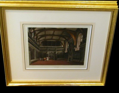 Lot 95 - After Charles Wild GUARD CHAMBER, HAMPTON...