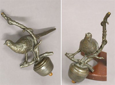 Lot 524 - Art Nouveau Bronze Servant's Bell Of bird form....