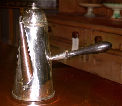 Lot 287A - English Silver Chocolate Pot Approximately 10...