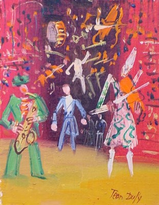 Lot 139 - Jean Dufy French, 1888-1964 CLOWNS MUSICIANS...