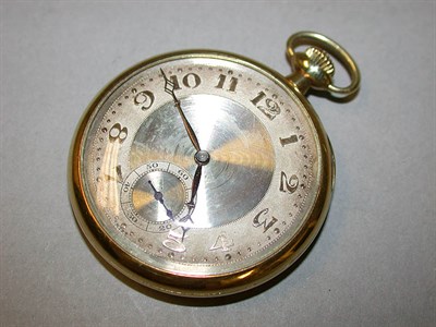 Lot 603 - Gentleman's Gold Pocket Watch