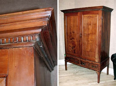 Lot 179 - Provincial Georgian Pine Cabinet on Stand