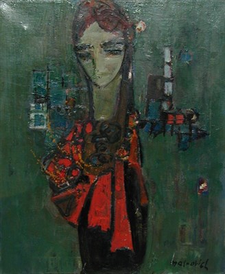 Lot 103 - Zvi Mairovich Israeli, 1911-1973 SABBATH...