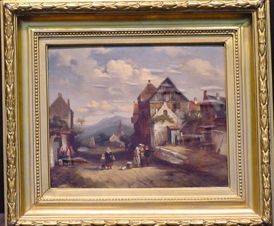 Lot 102 - After Charles Henry Joseph Leickert VILLAGE...