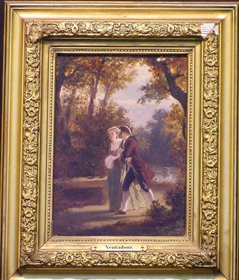 Lot 100 - Attributed to Jean Noel Ventadour COURTING...