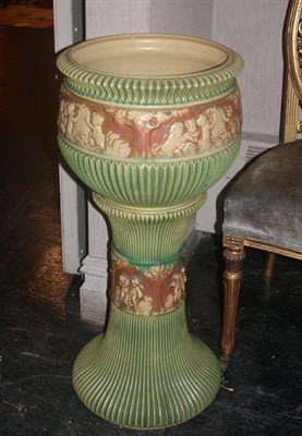 Lot 98 - Roseville Pottery Planter and Pedestal