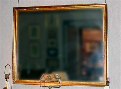 Lot 122 - Gilt Decorated Mirror