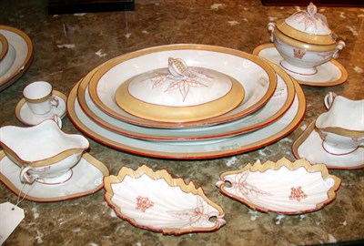 Lot 152 - Paris Porcelain Partial Dinner Service...